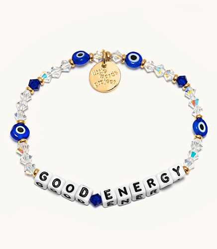 Little Words Project Good Energy Stretch Bracelet