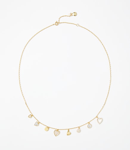 Delicate Heart Charm Necklace