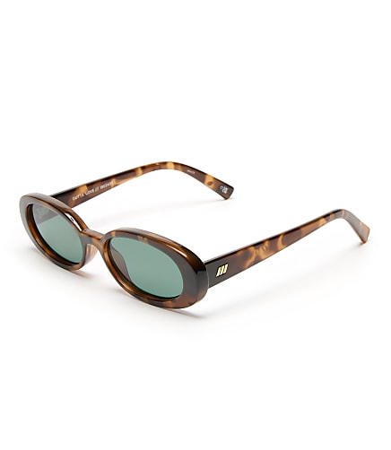 Le Specs Outta Love Sunglasses - Tortoise Brown