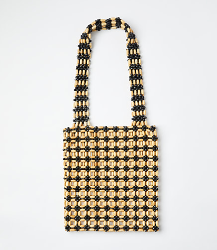 Salt + Umber Nora Beaded Tote Bag