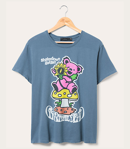 Junk Food Grateful Dead Shakedown Garden Vintage Tee