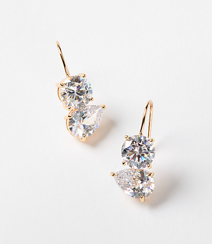 Sparkle Pull Through Earrings