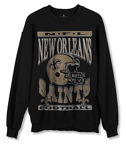 Junk Food New Orleans Saints Helmet Flea Market Crew