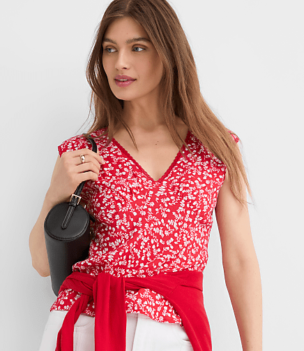 Sleeveless Lace Tops | Loft