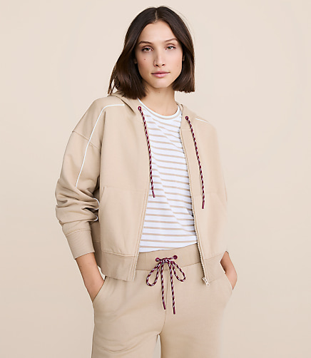 Fleece Zip Jacket | Loft