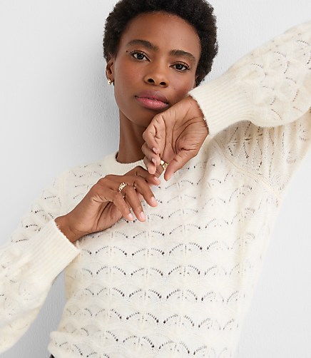 Fuzzy Sweater | Loft