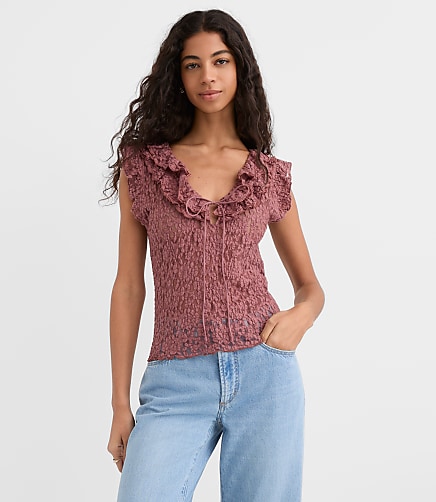 Sleeveless Lace Tops | Loft
