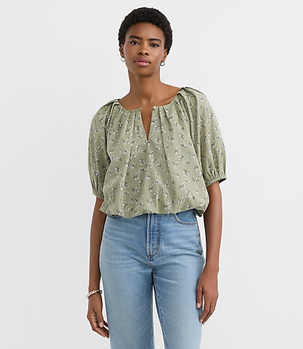 100% Cotton Blouses | Loft