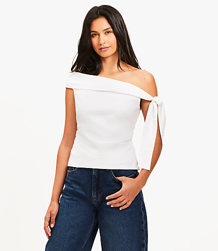 Single Shoulder Tops | Loft