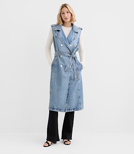 Trench Coat With Collar | Loft
