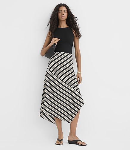 A Line Flared Skirt | Loft