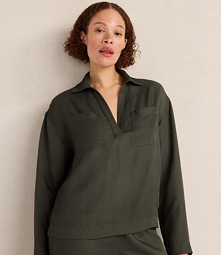Viscose Shirt | Loft