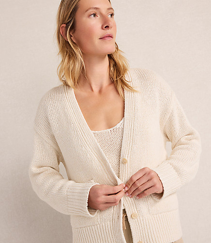 Women's V-Neck Cardigans | Loft