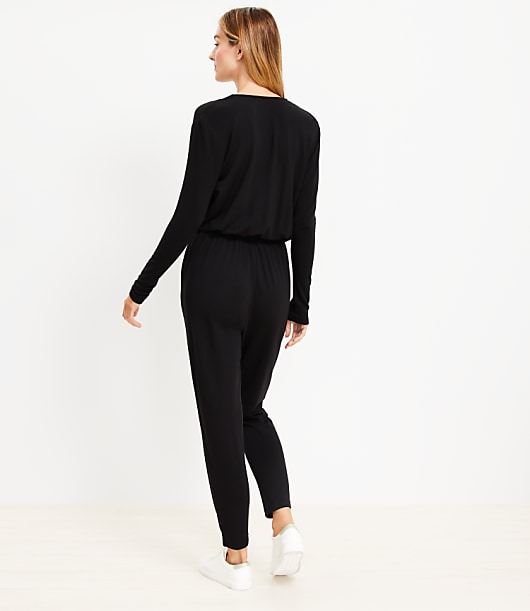 Lou & Grey Signature Softblend Crossover Jumpsuit