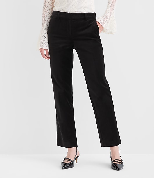 Tall Riviera Slim Pants in Velvet