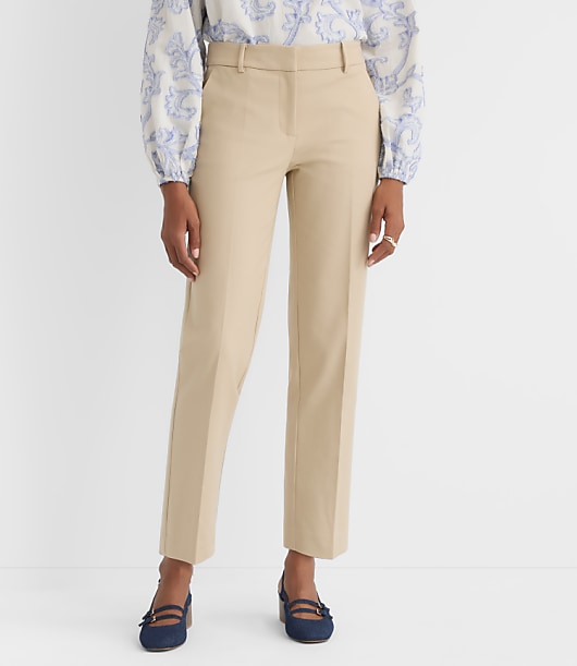 Riviera Slim Pants in Doubleweave