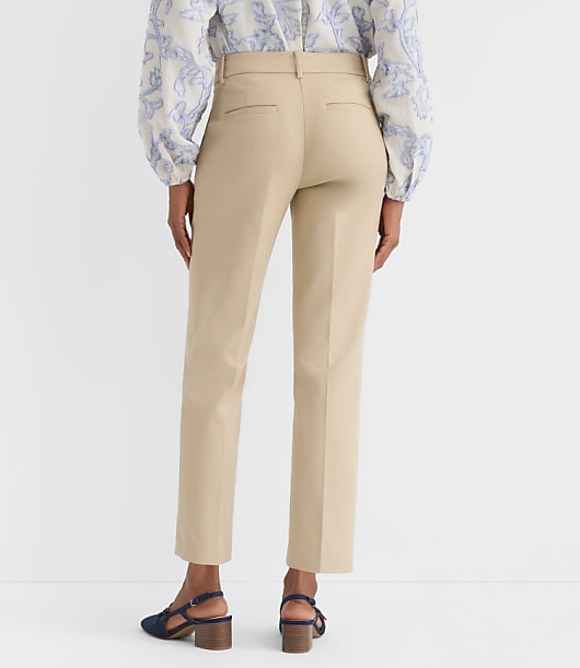 Riviera Slim Pants in Doubleweave