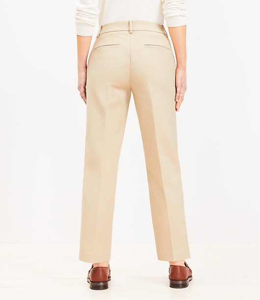 Curvy Riviera Slim Pants in Doubleweave