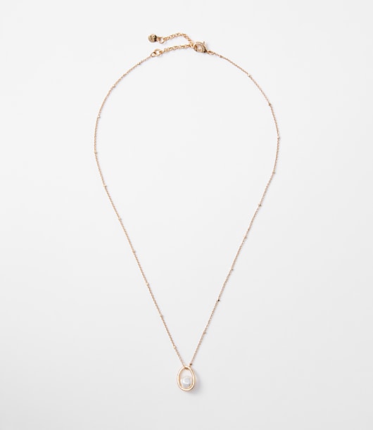 Loft Pearlized Necklace