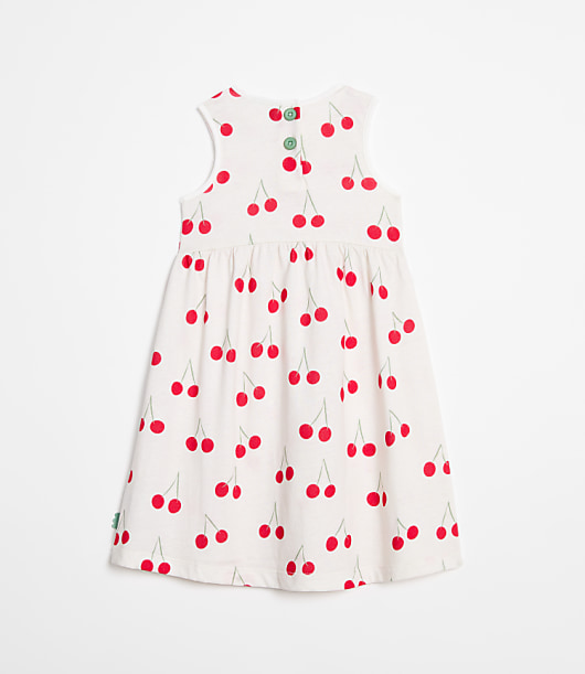 LOFT x Mon Coeur Recycled Cotton Cherry Tank Dress