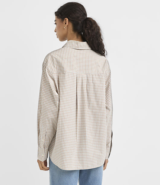Plaid Poplin Everyday Oversized Shirt