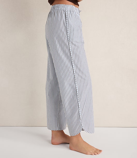 Haven Well Within Organic Cotton Poplin Iris Stripe Pajama Pants