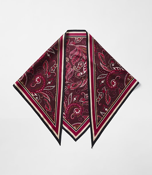 Paisley Triangle Scarf