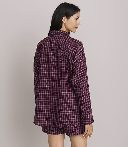 Lou & Grey Plaid Twill Pajama Set