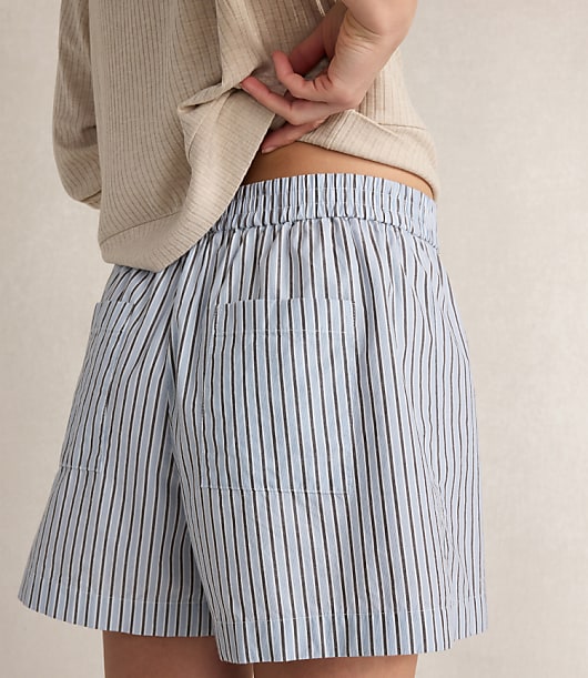 Haven Well Within Organic Cotton Poplin Boxer Shorts