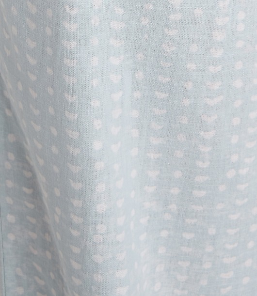 Haven Well Within Cotton Linen Faded Dot Pajama Top