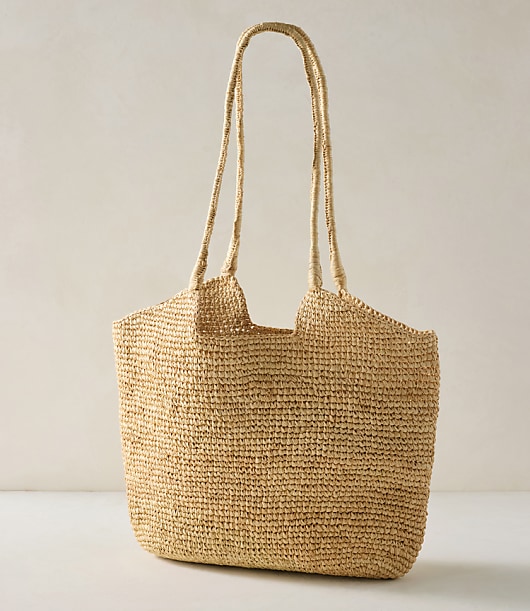 Loft Haven Well Within Raffia Tote