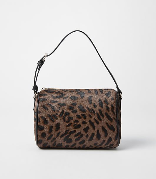 Leopard Print Mini Crossbody Bag