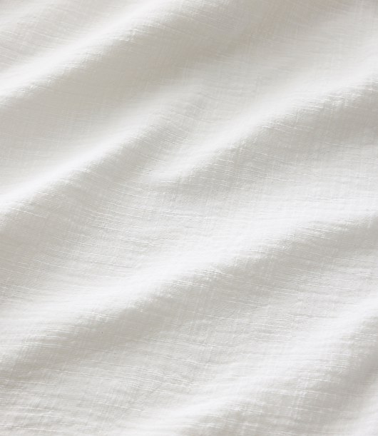 Haven Well Within Textured Cotton Gauze Collared Top