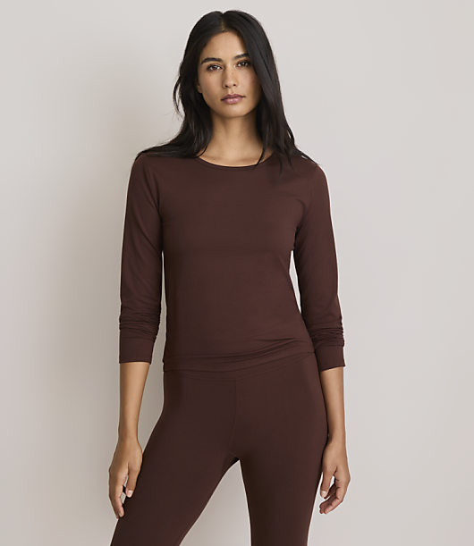 Lou & Grey Brushedsoft Open Back Top