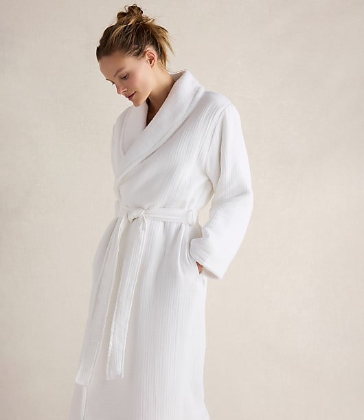 Haven Well Within Cotton Gauze Plush Robe