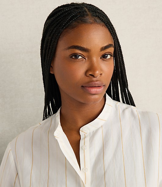 Haven Well Within Silky Linen Blend Top