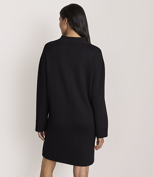 Lou & Grey Scubasoft Mock Neck Mini Dress