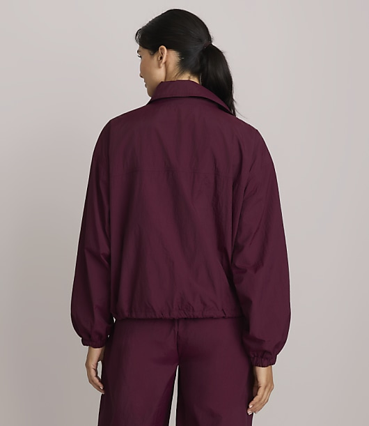 Lou & Grey Piped Funnel Neck Jacket