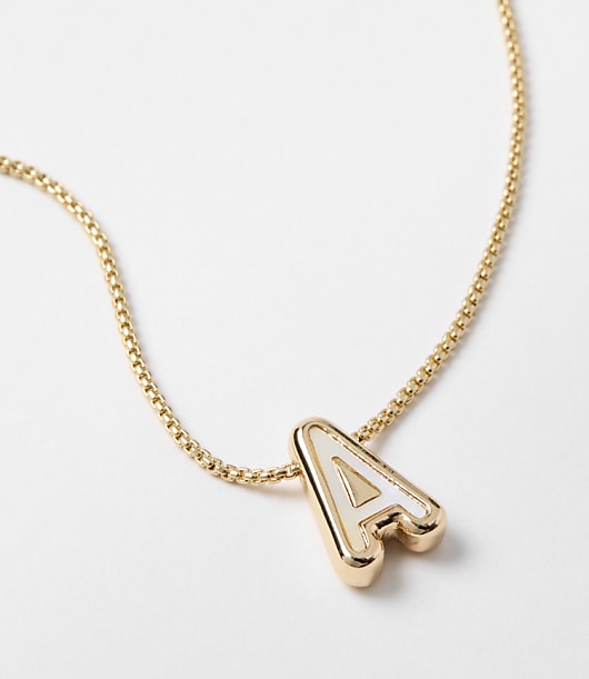 Modern Initial Necklace