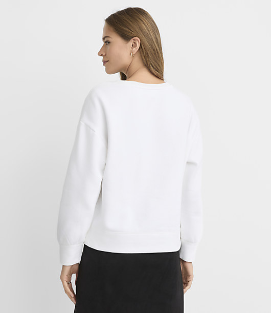 Floral Embroidered Sweatshirt