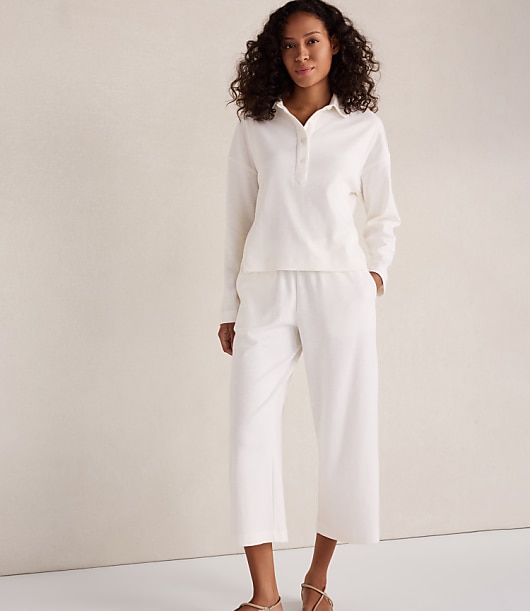 Haven Well Within Organic Cotton Slub Interlock Polo