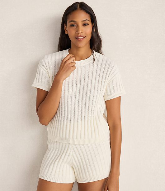 Haven Well Within Cotton Vertical Stitch Shorts