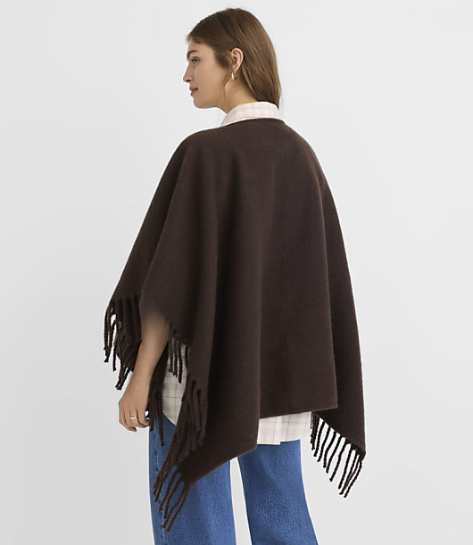 Modern Fringe Poncho