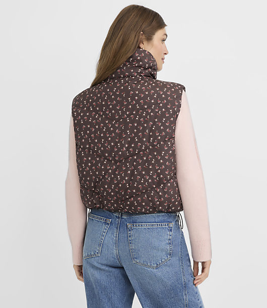 Bouquet Puffer Vest