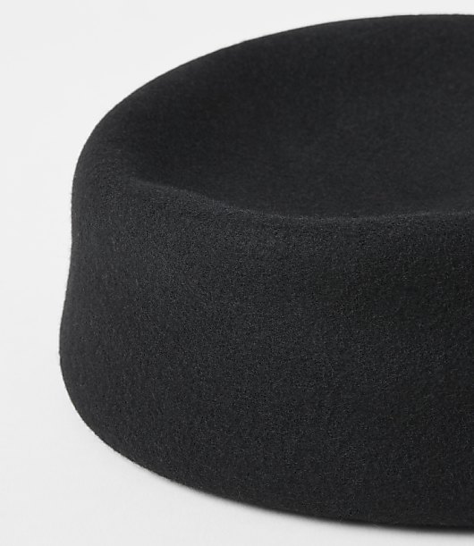 Wool Pill Box Hat