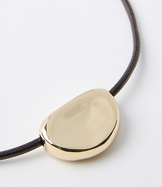 Bean Cord Necklace