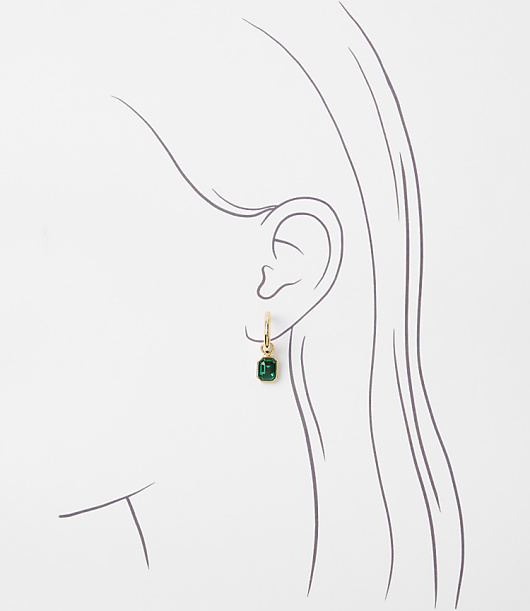 Multicolored Sparkle Drop Earring Set