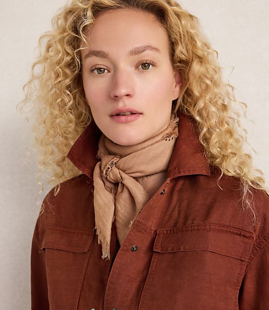 Haven Well Within Linen Blend Dobby Field Jacket