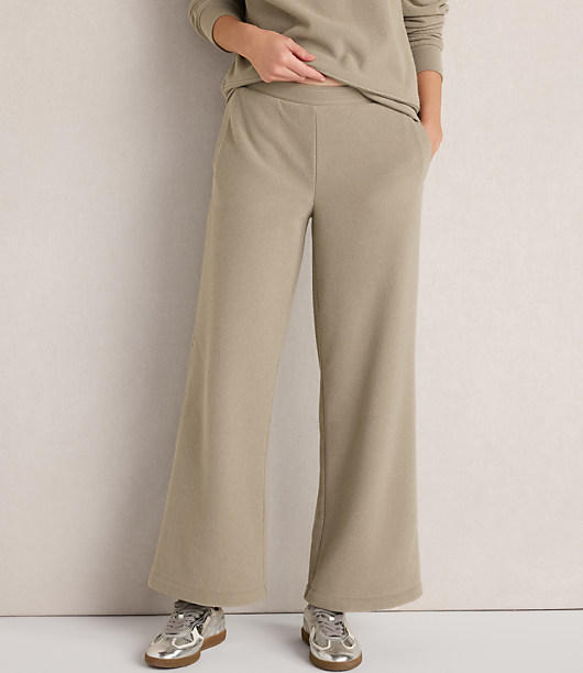 Haven Well Within Brushed Terry Wide Leg Pants
