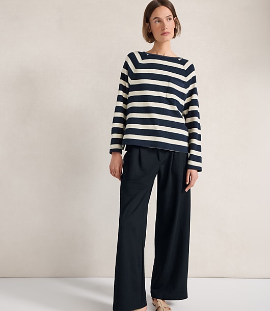 Haven Well Within Cotton Slub Jersey Raglan Top
